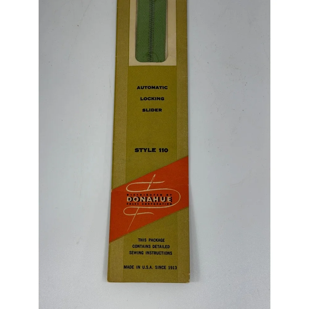 VTG Talon‎ Zipper Apple Green Style 110 Automatic Locking Slider 6
